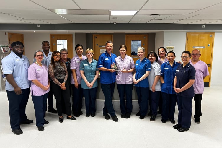 Manx Care’s Eric and Marion Scott Oncology Day Unit team