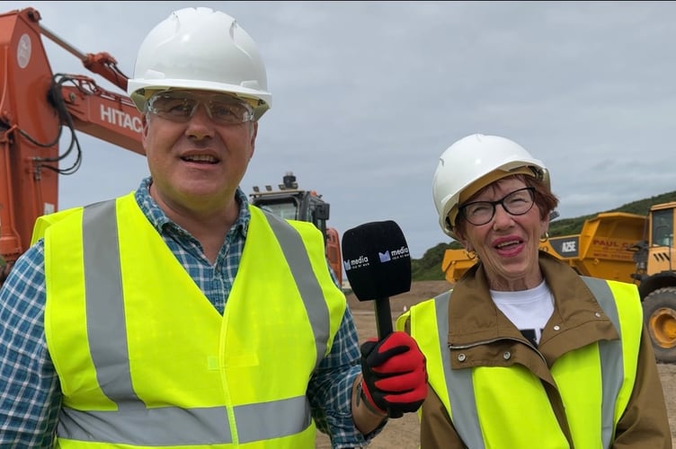 Peel Commissioners Ray Harmer and Christine Moughtin