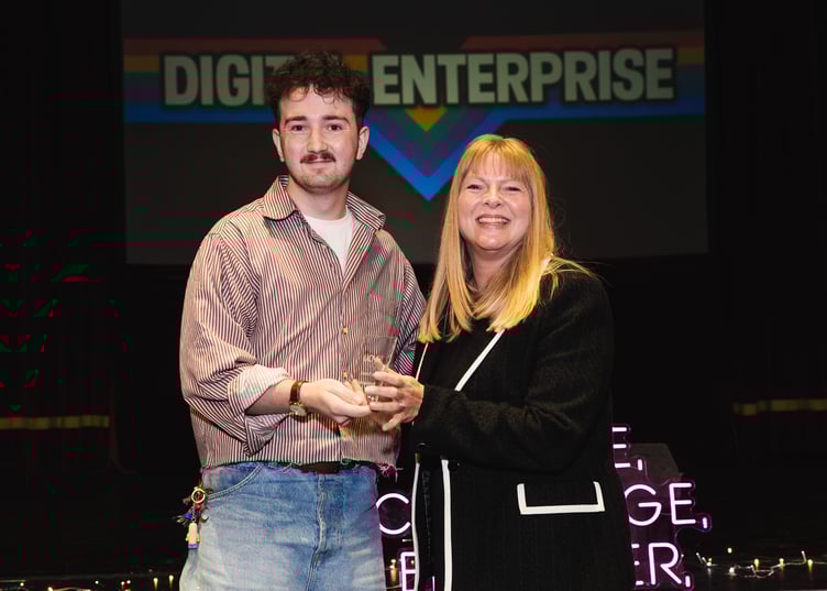 UCM Governor Debbie Scrimshaw with Student President Joshua Thompson