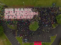 Ten of the best photographs as Sir Mark Cavendish Raceway is unveiled 