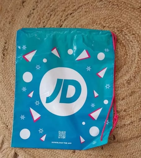 Officers are trying to locate a JD Sports bag as part of the probe