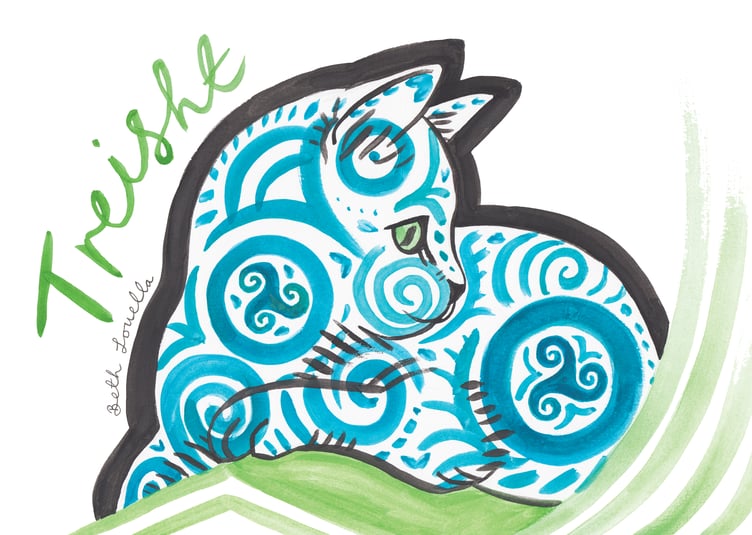 Treisht26 - artwork by Beth Louella Fine Art