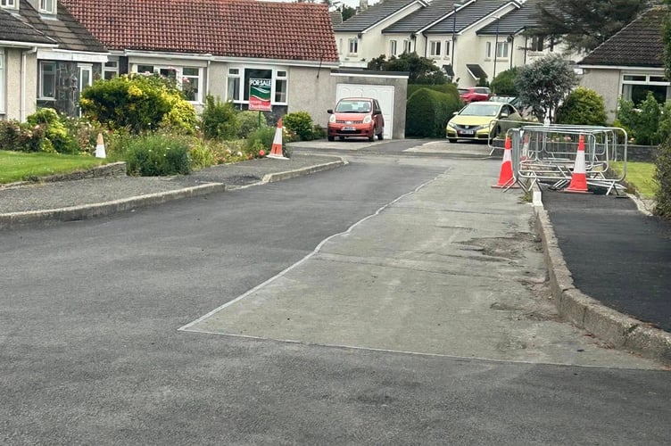 Manx Utilities said 'budget constraints meant further road reinstatement could not be jointly funded' with the DoI