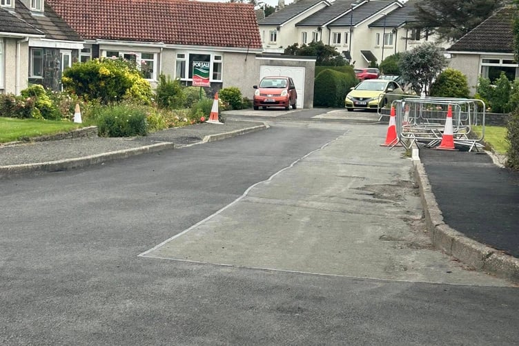 Manx Utilities said 'budget constraints meant further road reinstatement could not be jointly funded' with the DoI
