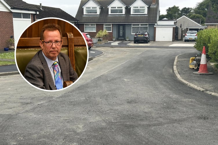 Tim Glover MHK has accused the Department of Infrastructure (DoI) of prioritising 'vanity projects' over the needs of existing residents
