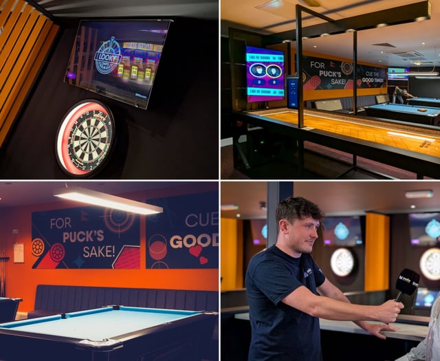 Inside the new social gaming venue that's opened inside seafront hotel