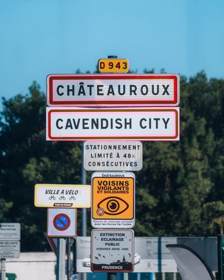 Châteauroux will be renamed 'Cavendish City' for one day later this month