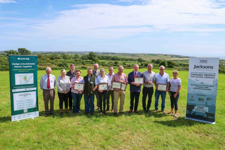Attendees and award winners at this year's Silver Lapwing Awards