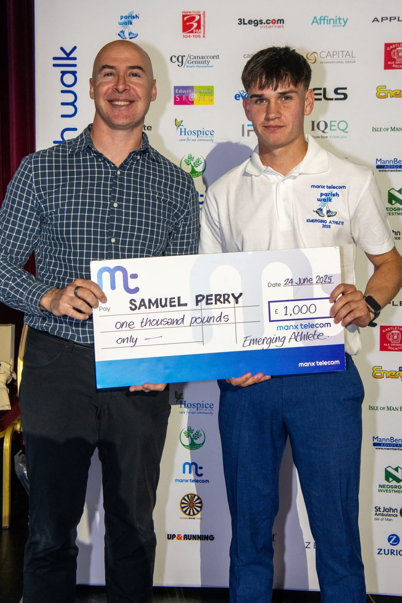 Sam Perry wins inaugural Emerging Athlete Award | iomtoday.co.im
