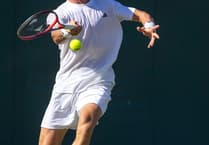 Billy Harris marches on in Wimbledon doubles