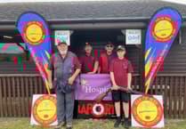 Faragher leads the way in Hospice shoot