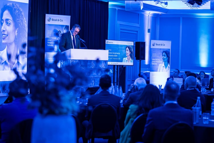 Last year’s conference opening by Minister for Enterprise Tim Johnston