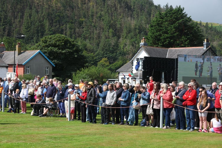 Crowds gather to watch the Tynwald Day proceedings in St John's (All photos: Callum Staley / CJS Photography)
