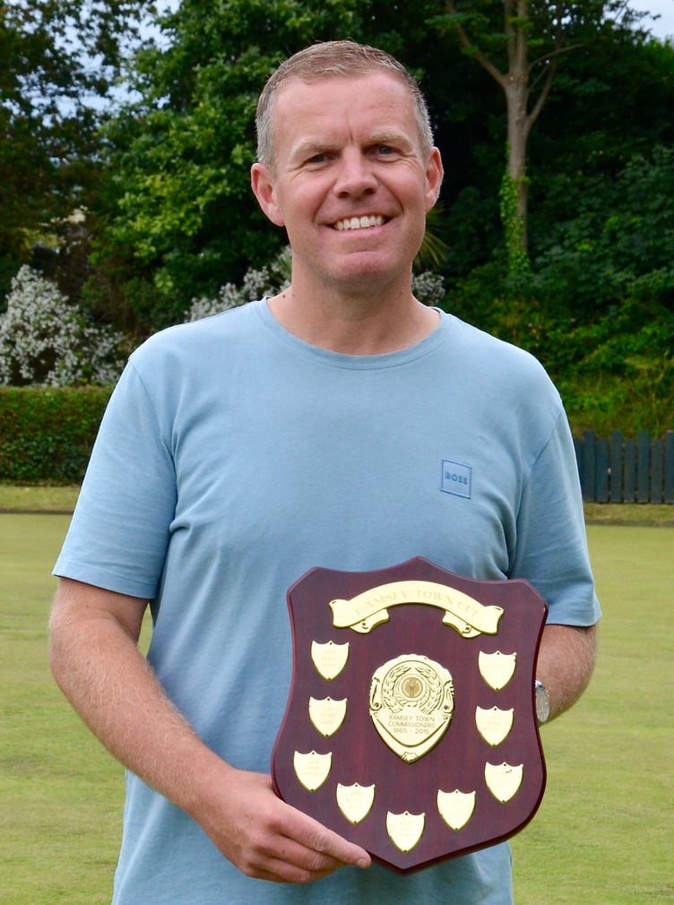 Ramsey Town Cup winner Paul Dunn (Photo: Arnie Withers)