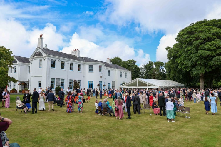 Government House played host to the Tynwald Garden Party on Sunday