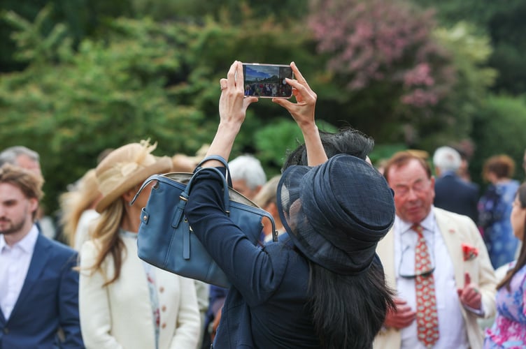 There was plenty of photo opportunities 