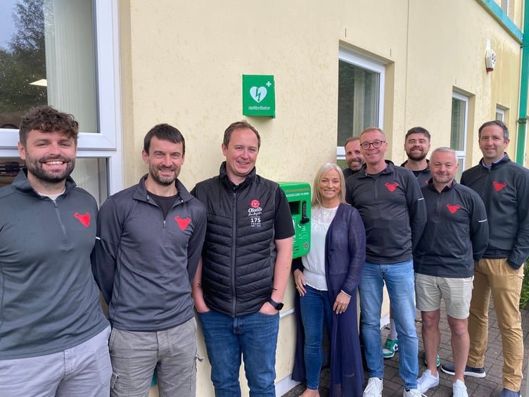 Manx charity Craig's Heartstrong Foundation has marked a huge milestone, installing its 600th defibrillator. The latest machine is at Okell's Brewery