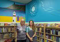 New sea-themed murals unveiled at popular Port Erin library