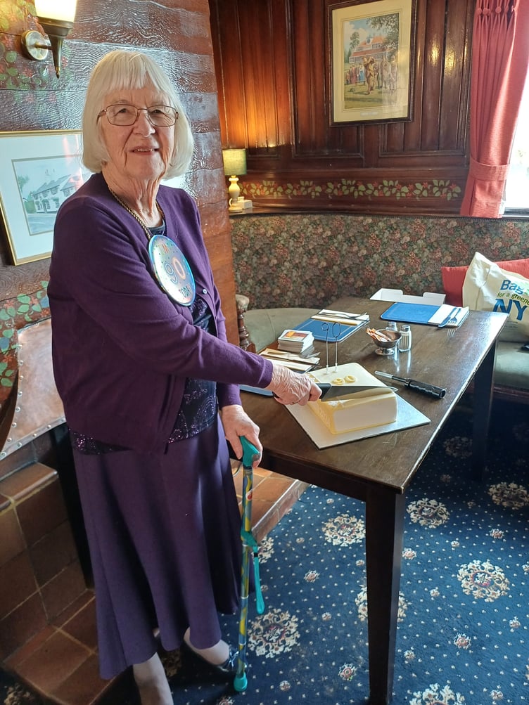 Eileen Booth celebrated her 90th birthday last year