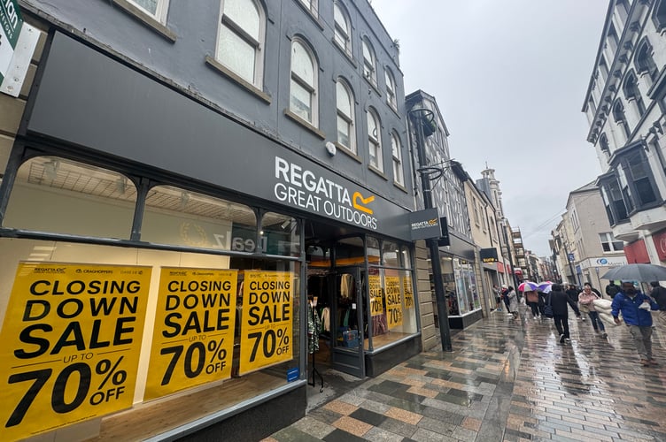 The Regatta Great Outdoors store in Strand Street is closing down