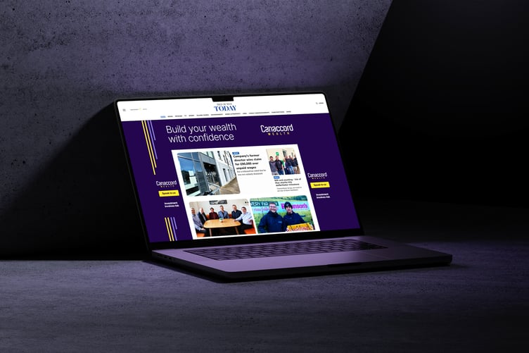 Isle of Man Today laptop