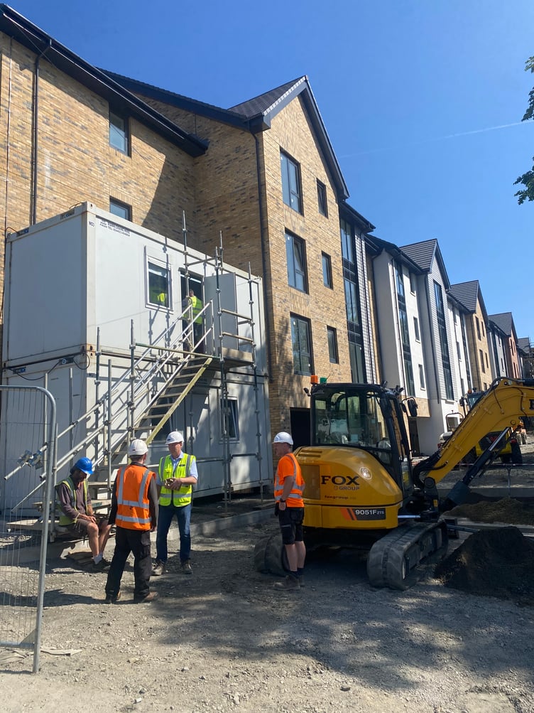 The new James Brown Apartments in Williaston