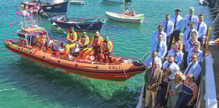 Lifeboat named after RNLI supporter as family are guests at ceremony
