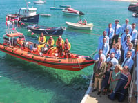 Lifeboat named after RNLI supporter as family are guests at ceremony