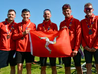 Team bronze for Isle of Man in Games' mountain bike criterium 