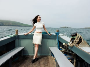 Supergirl actor and Bollywood star gushes over island's natural beauty