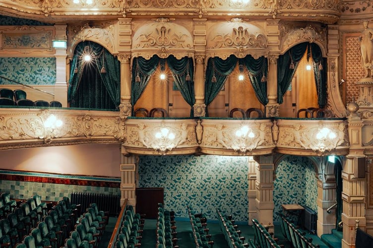 Inside the Gaiety Theatre