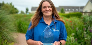 Hospice Isle of Man gardener 'honoured and privileged' to win award