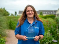 Hospice Isle of Man gardener 'honoured and privileged' to win award
