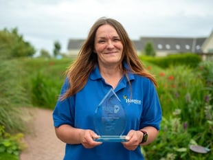Hospice Isle of Man gardener 'honoured and privileged' to win award