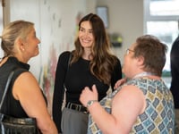 Pictures as Lady Cavendish unveiled as patron of children's hospice