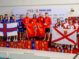 Island Games 2025: Swimmers continue medal run on penultimate night