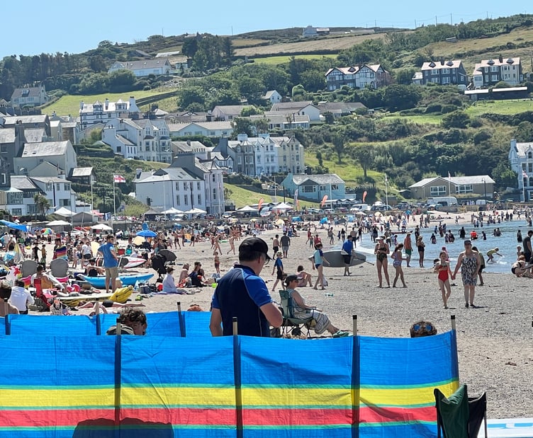 The island had its warmest and sunniest spring on record - and there was another spell of hot weather this month