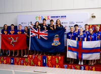 Kinley wraps up 40th Island Games medal as swimmers bow out in style