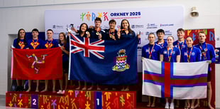 Kinley wraps up 40th Island Games medal as swimmers bow out in style