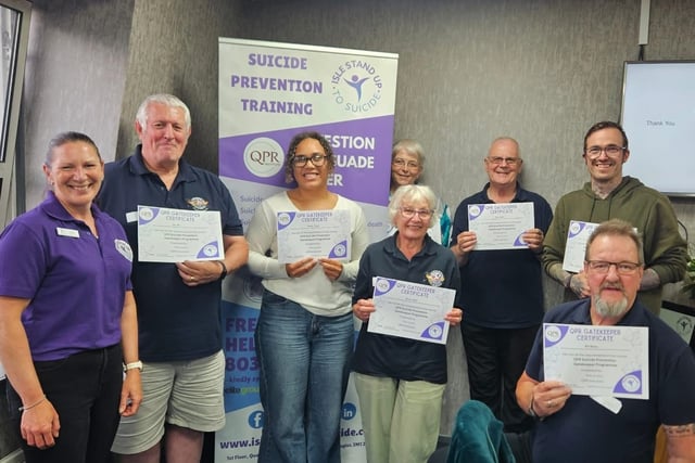 Charity urges sportspeople to 'stand up to suicide' through training 