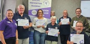 Charity urges sportspeople to 'stand up to suicide' through training 