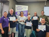 Charity urges sportspeople to 'stand up to suicide' through training 
