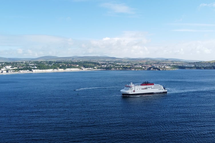 The Manxman was due to arrive in Douglas at 6.30pm, but is now expected to be back on Manx shores at around 7pm