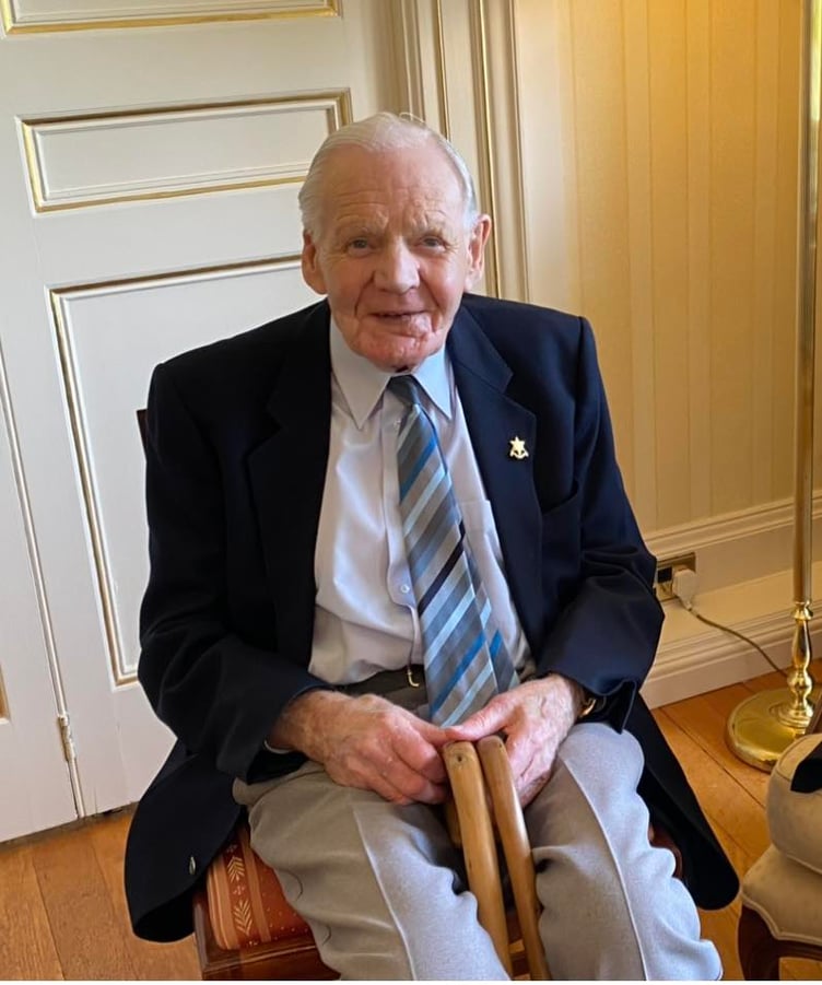 A proud veteran of the Second World War, Gordon Allen, has died