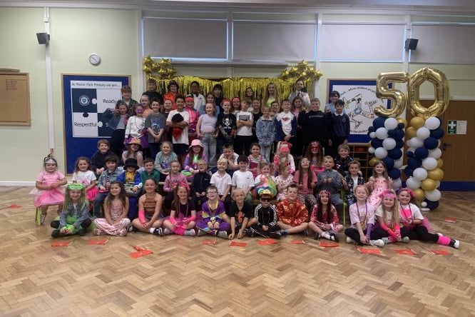 The reunion at Manor Park school