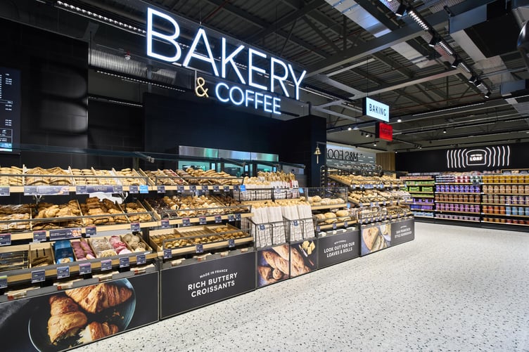 The bakery section of M&S in Cheshunt which will how the revamped Douglas store will look