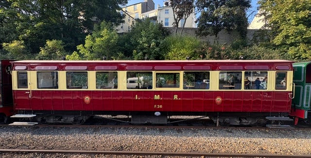 The newly refurbished ‘Royal Saloon’ carriage F.36 (Photo- Lottie Watterson)