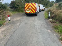 Emergency road closure as sinkhole poses 'significant risk'