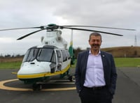 Your name could fly above the Isle of Man in air ambulance appeal
