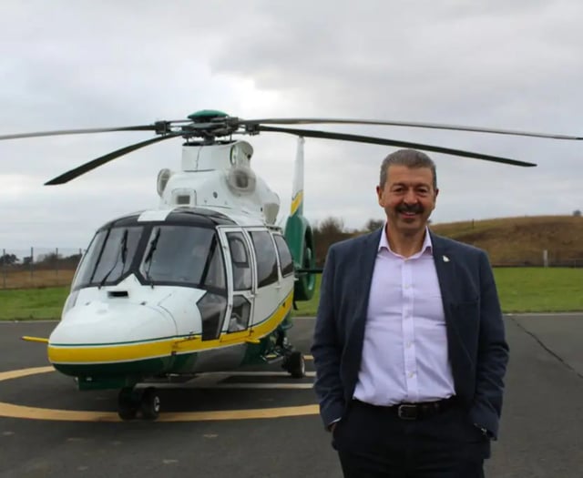 Your name could fly above the Isle of Man in air ambulance appeal